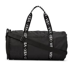 NWT VSX Duffle Bag Victoria's Secret Medium Gym Travel Weekender Black